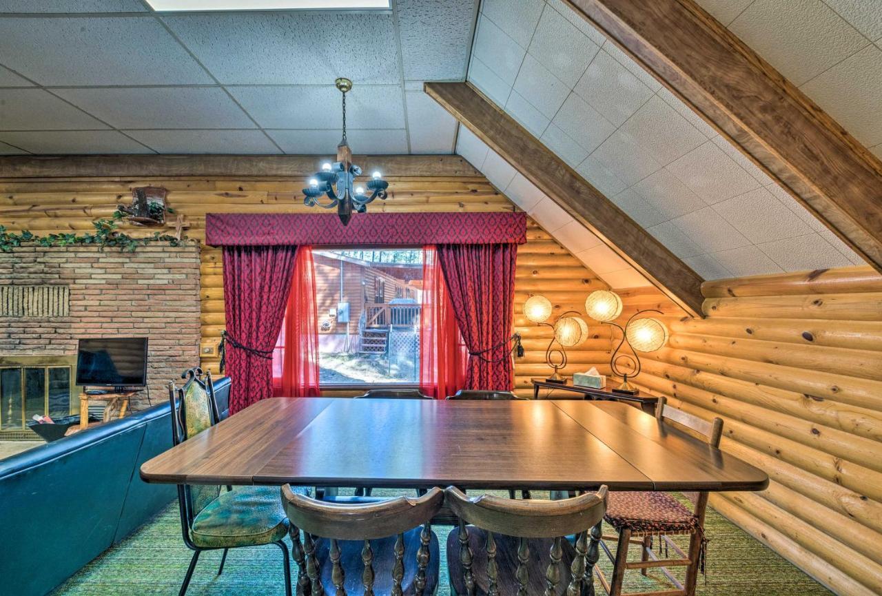 Ruidoso Cabin With Forest Views And Covered Porch Esterno foto