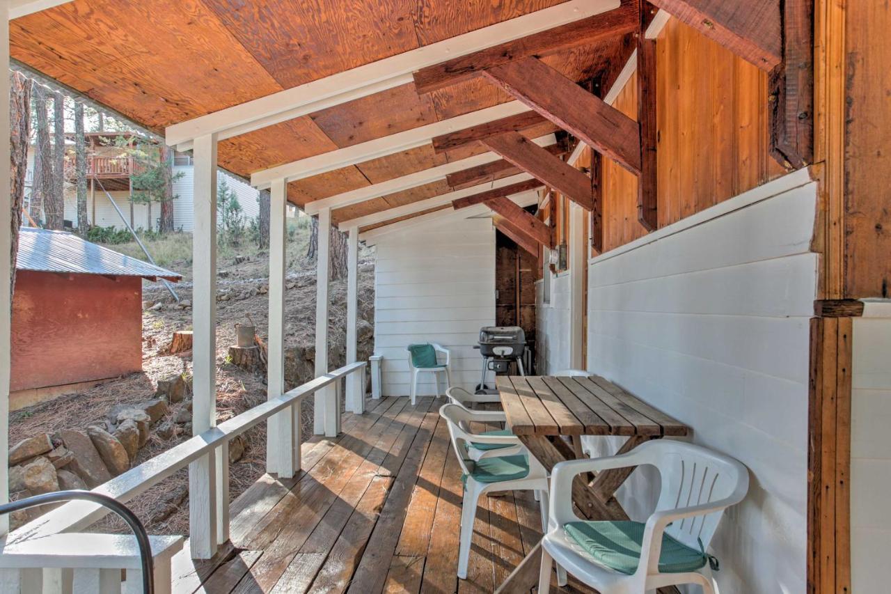 Ruidoso Cabin With Forest Views And Covered Porch Esterno foto