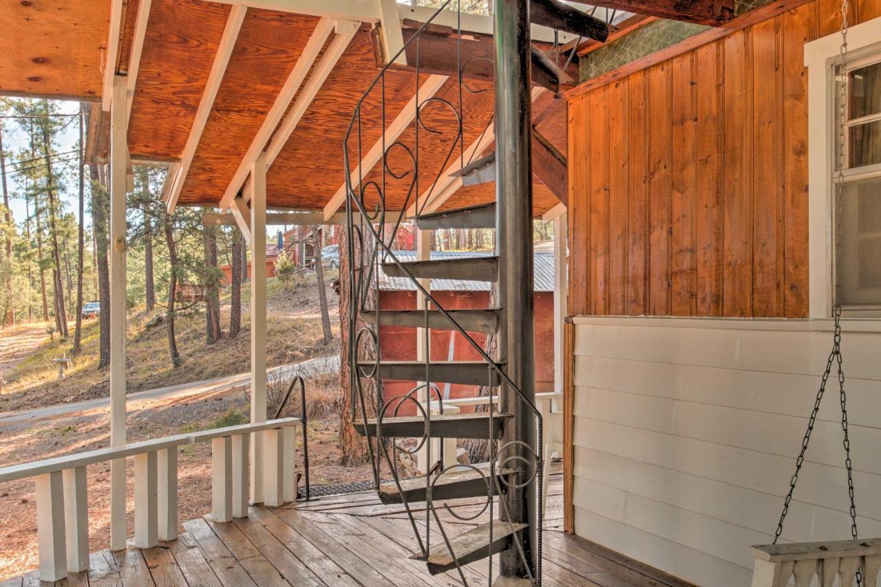 Ruidoso Cabin With Forest Views And Covered Porch Esterno foto