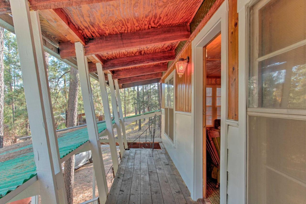 Ruidoso Cabin With Forest Views And Covered Porch Esterno foto